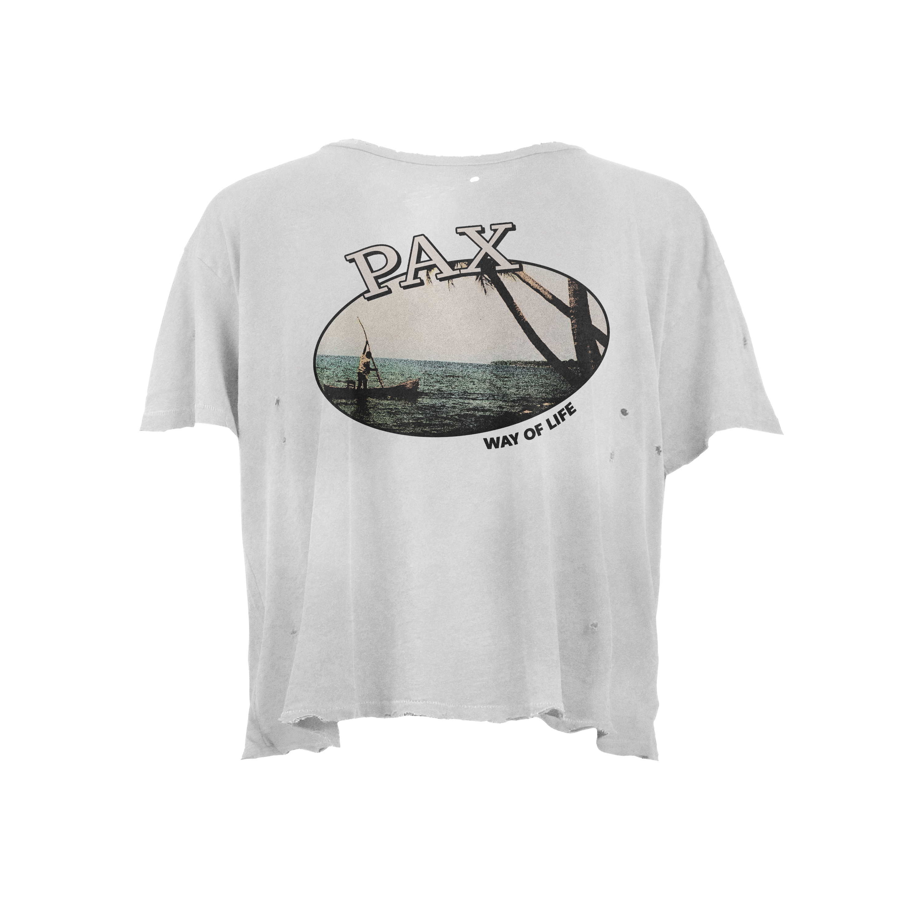 WHITE "WAY OF LIFE" TEE
